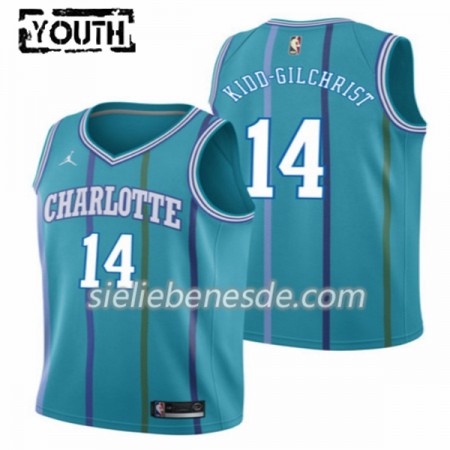 Kinder NBA Charlotte Hornets Trikots Michael Kidd-Gilchrist 14 Jordan Classic Edition Swingman